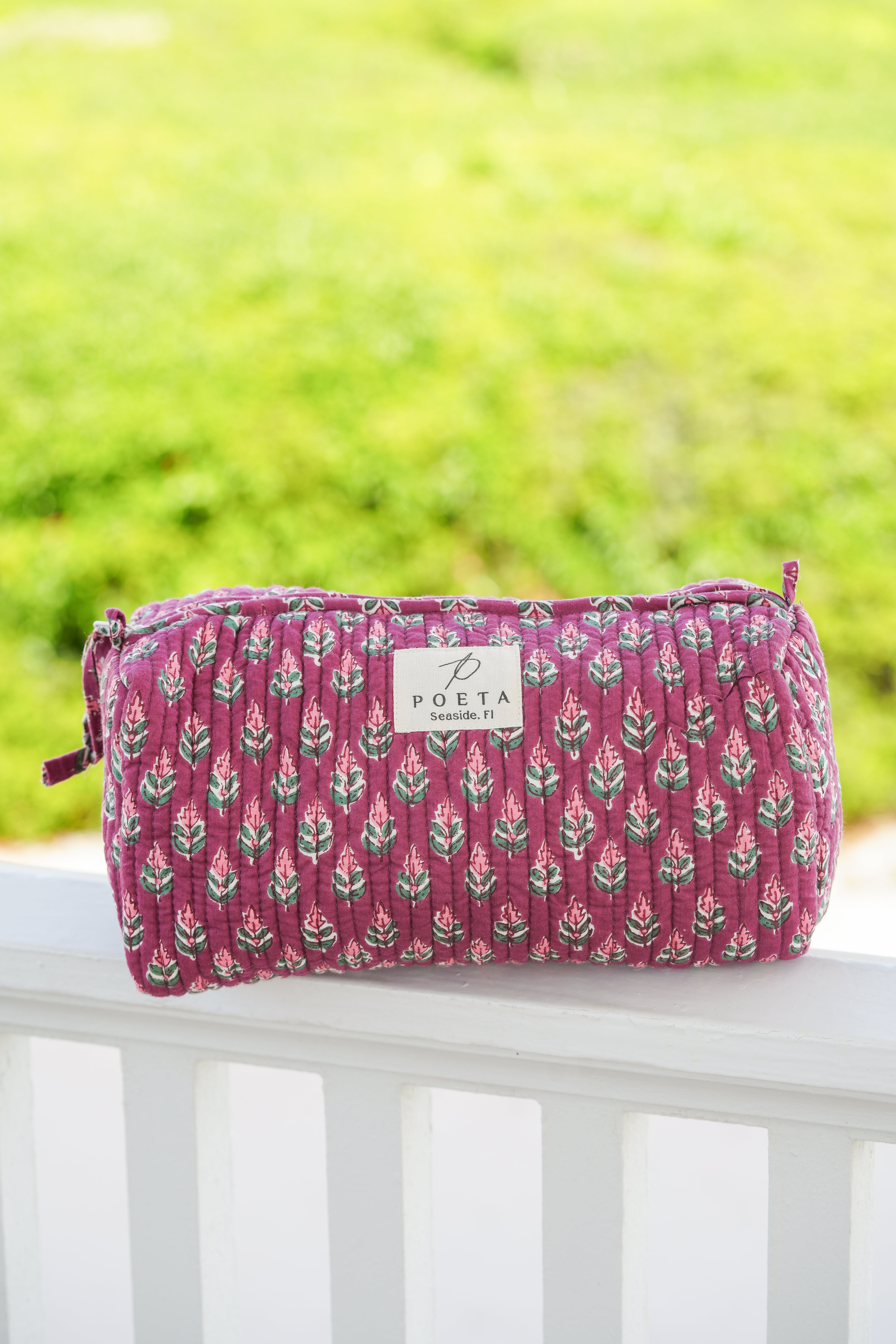 Pretty in Purple Cosmetic Bag