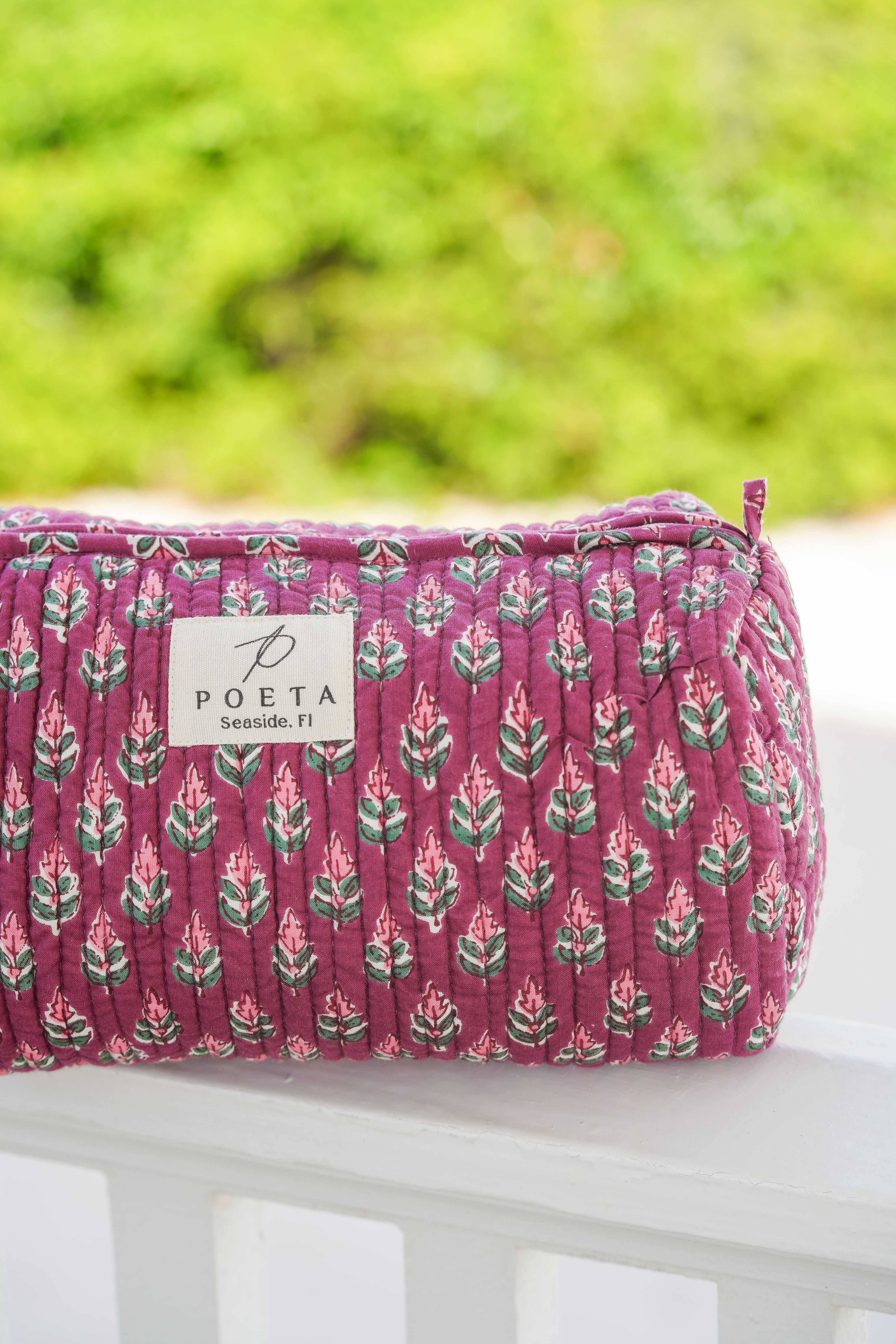 Pretty in Purple Cosmetic Bag