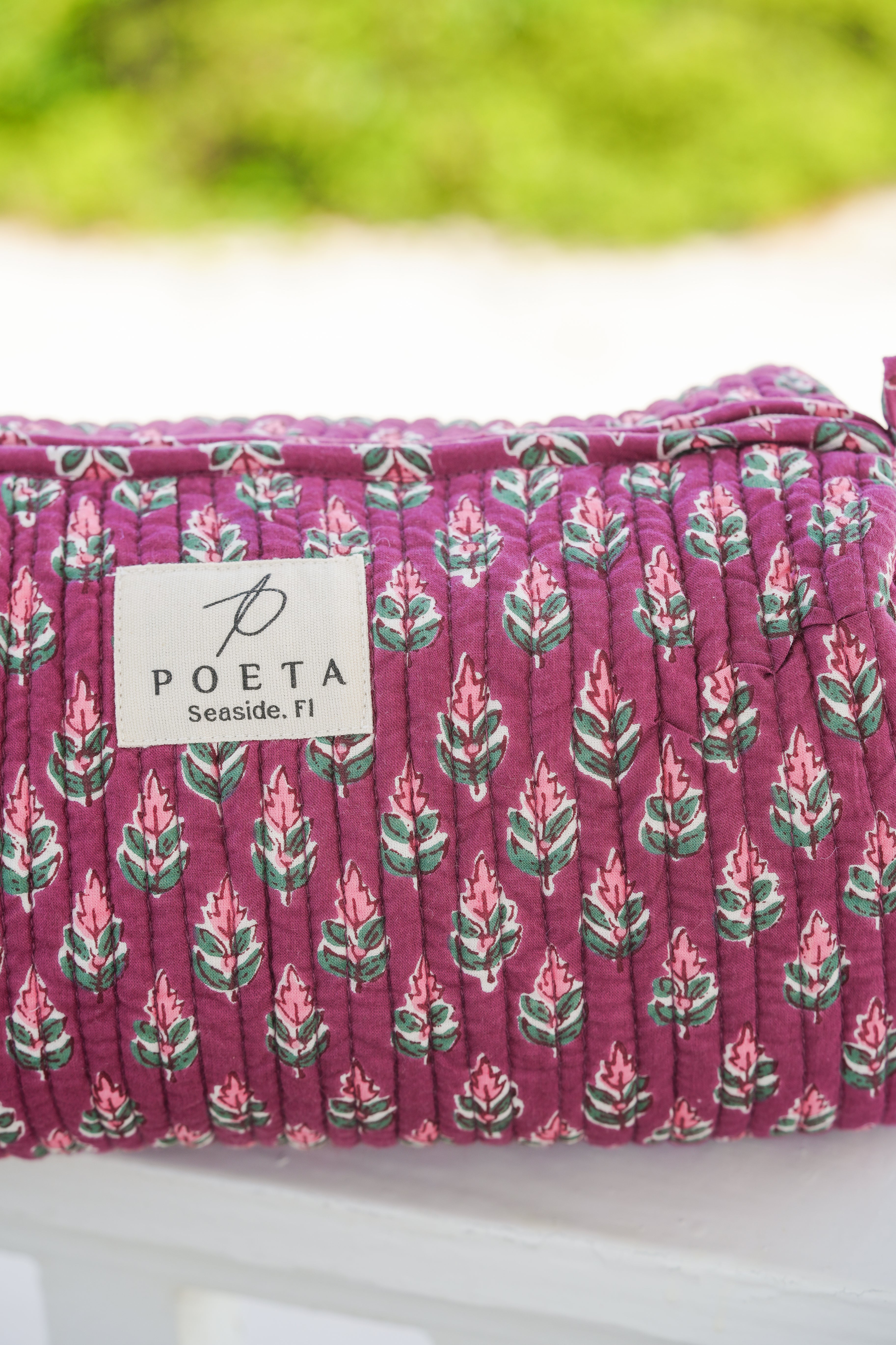 Pretty in Purple Cosmetic Bag