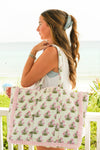 Ruffled Genoa Tote