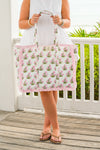 Ruffled Genoa Tote