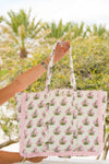 Ruffled Genoa Tote