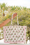 Ruffled Genoa Tote