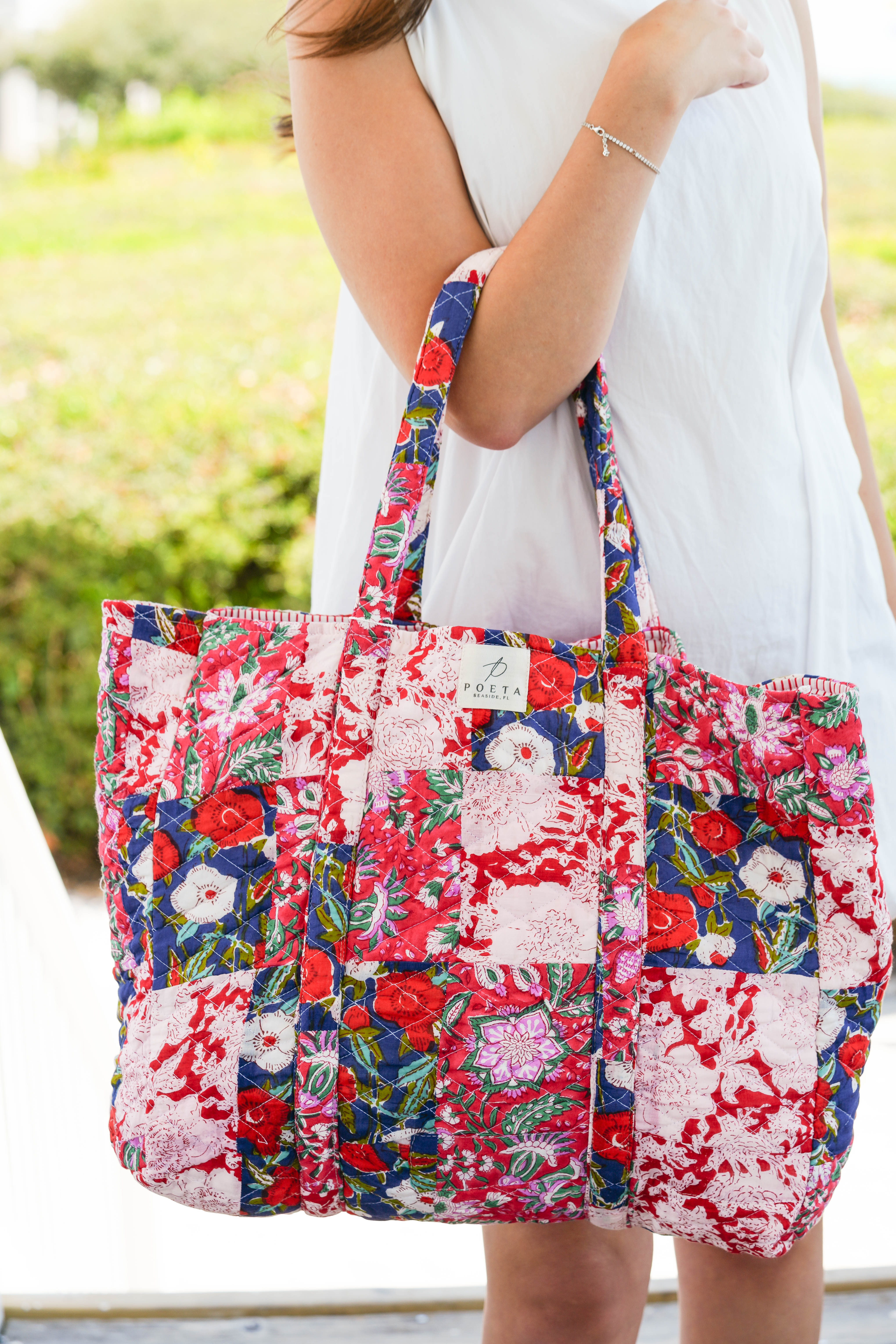 Roma Patchwork Tote