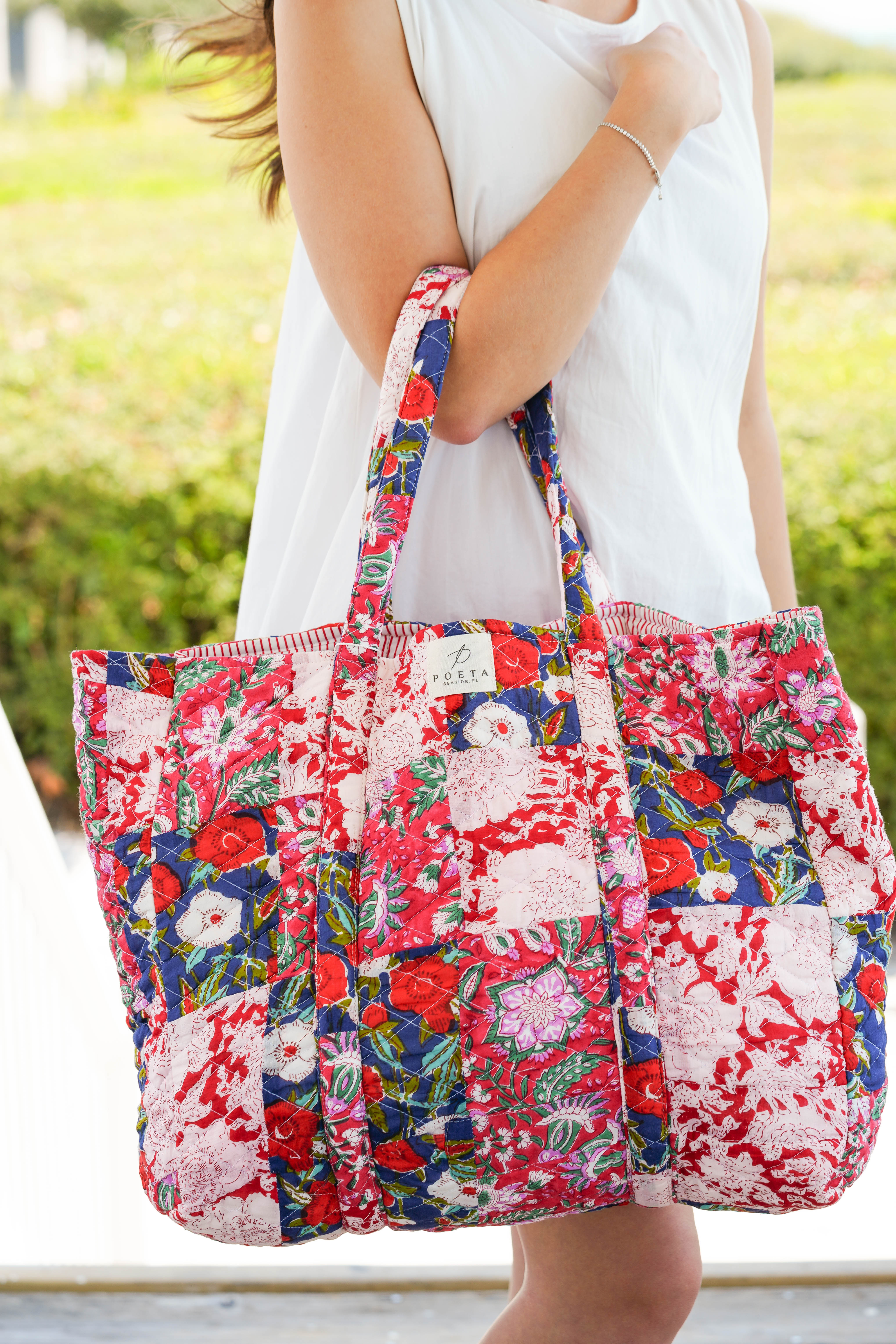 Roma Patchwork Tote