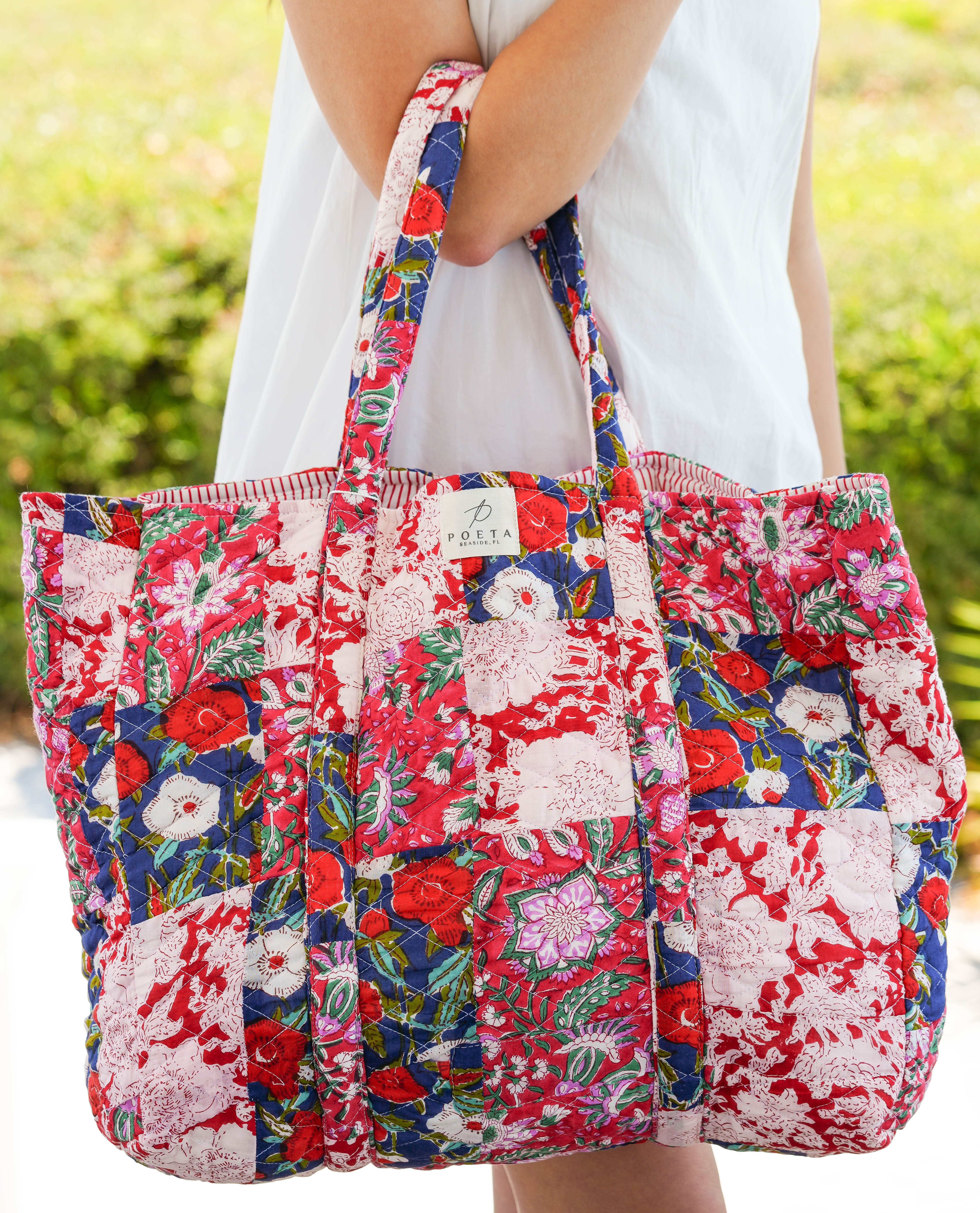 Roma Patchwork Tote