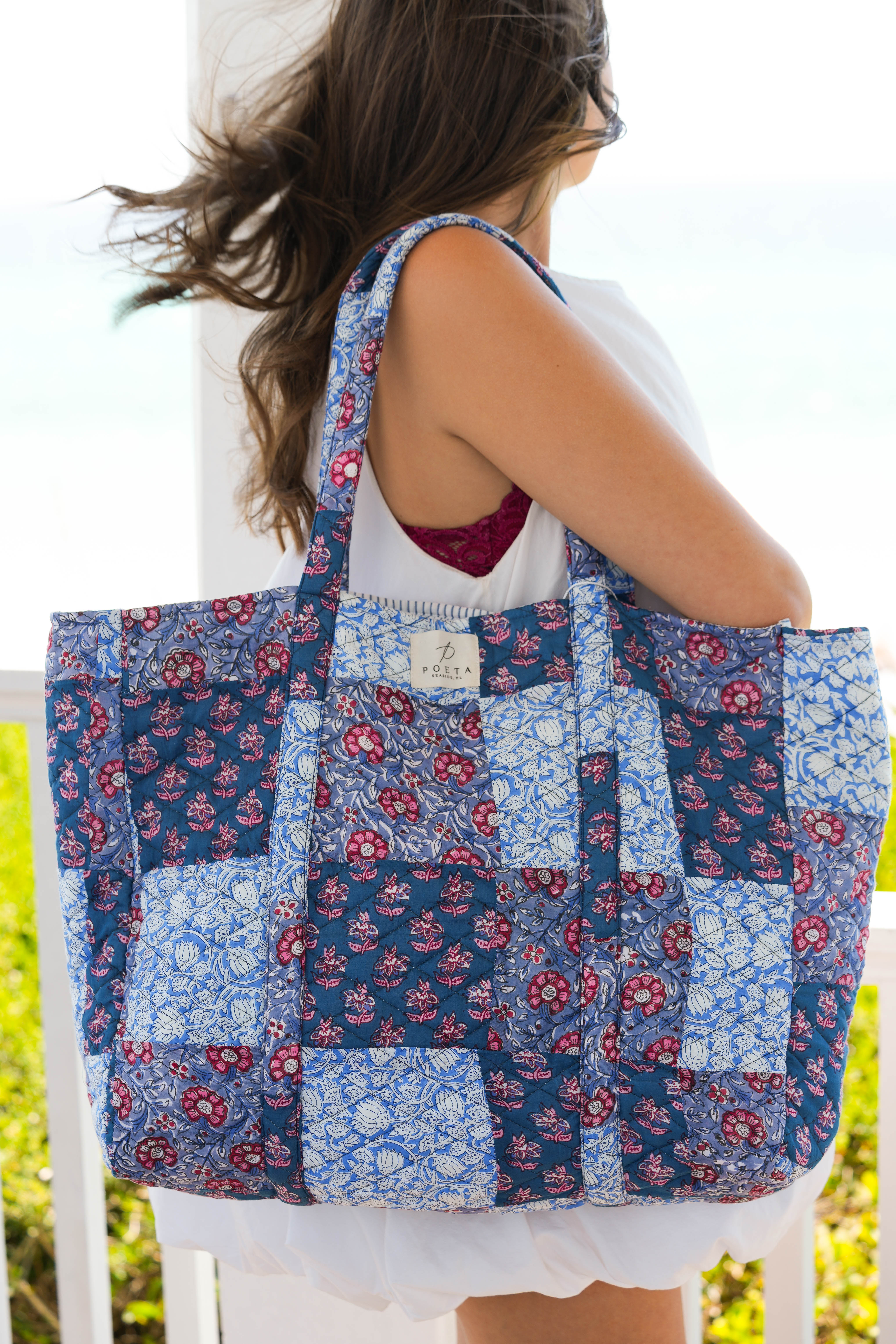 Oceano Patchwork Tote