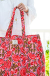 Pink Garden Tote