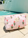 Spring Tulip Cosmetic Bag