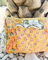 Italian Sun Patchwork Cosmetic Bag