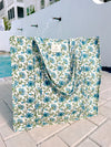 Blue Brescia Tote