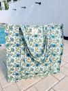 Blue Brescia Tote