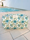 Blue Brescia Cosmetic Bag