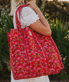 Red Garden Tote